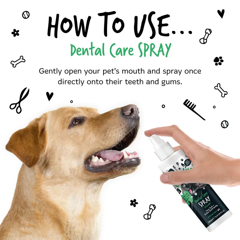Bugalugs Dental Care Spray In Fresh Mint For Dogs & Cats 200ML