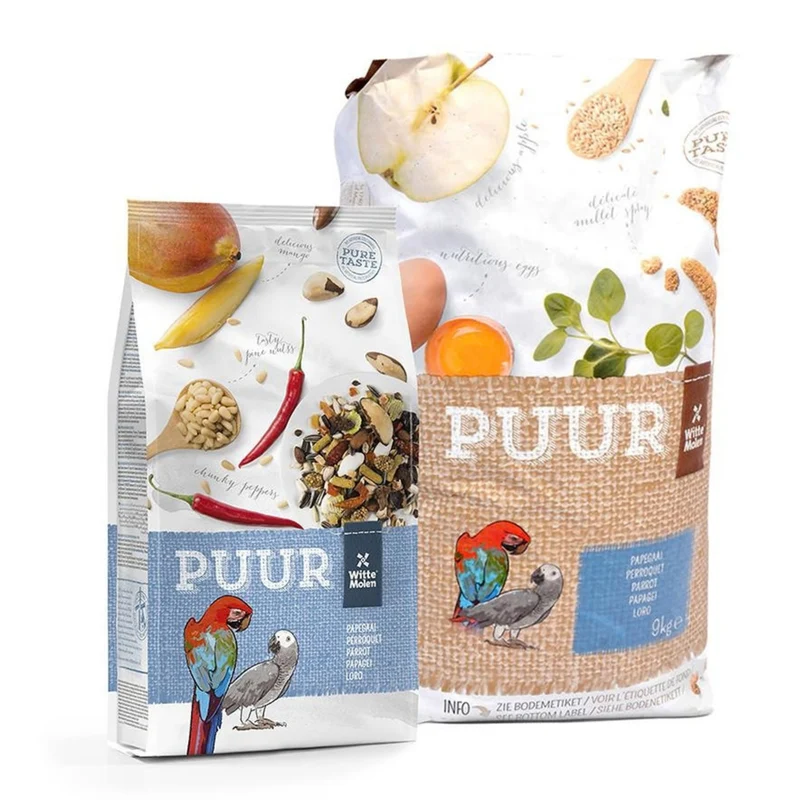 Witte Molen Puur Parrot Gourmet Seed Mix Bird Food 2KG