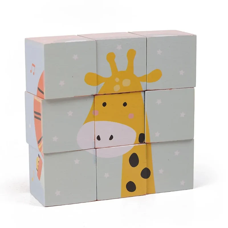 Eurekakids Puzzle Wild 6 Faces - 3A+