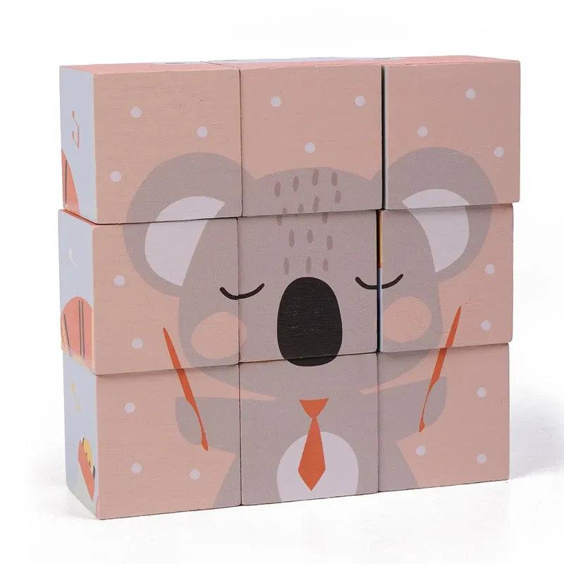 Eurekakids Puzzle Wild 6 Faces - 3A+