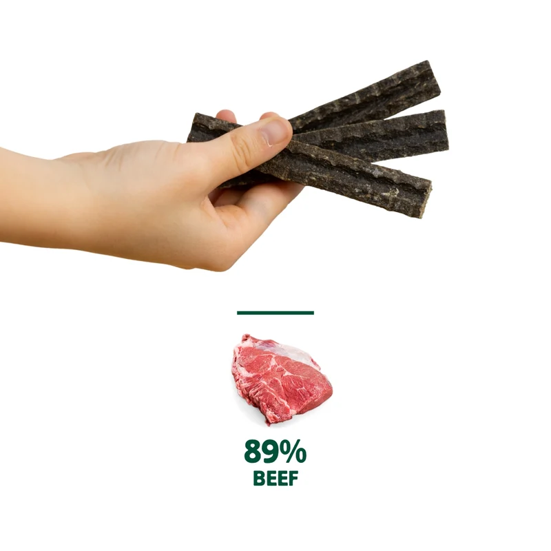 Wild Balance Beef Dental Sticks For Tartar & Plaque Dog Treat 7PCS