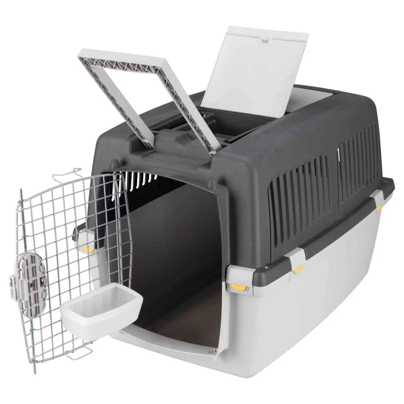 Trixie Gulliver Dog Transport Box IATA Carrier Grey
