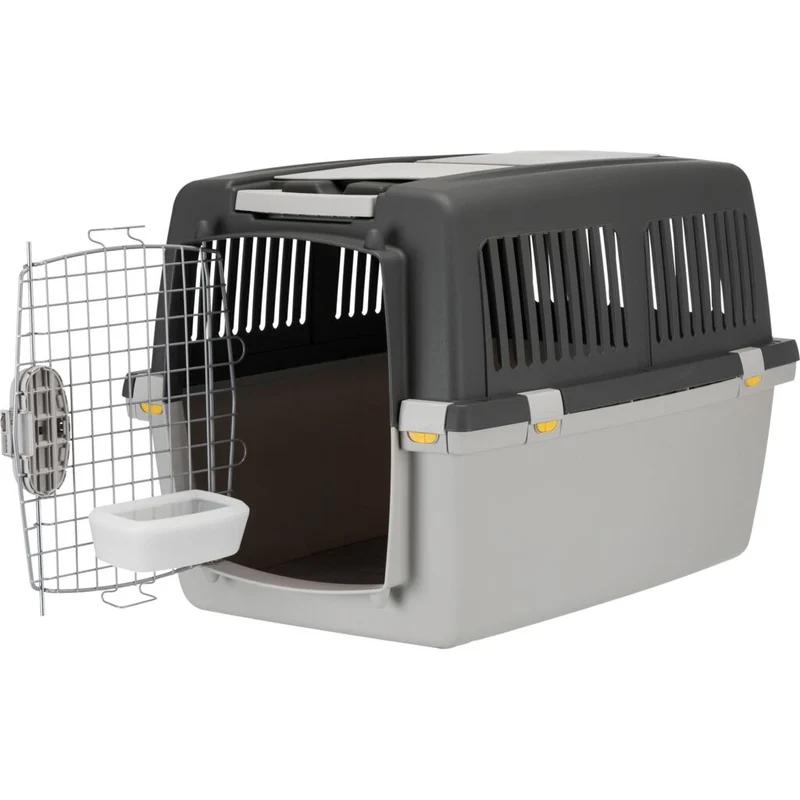 Trixie Gulliver Dog Transport Box IATA Carrier Grey