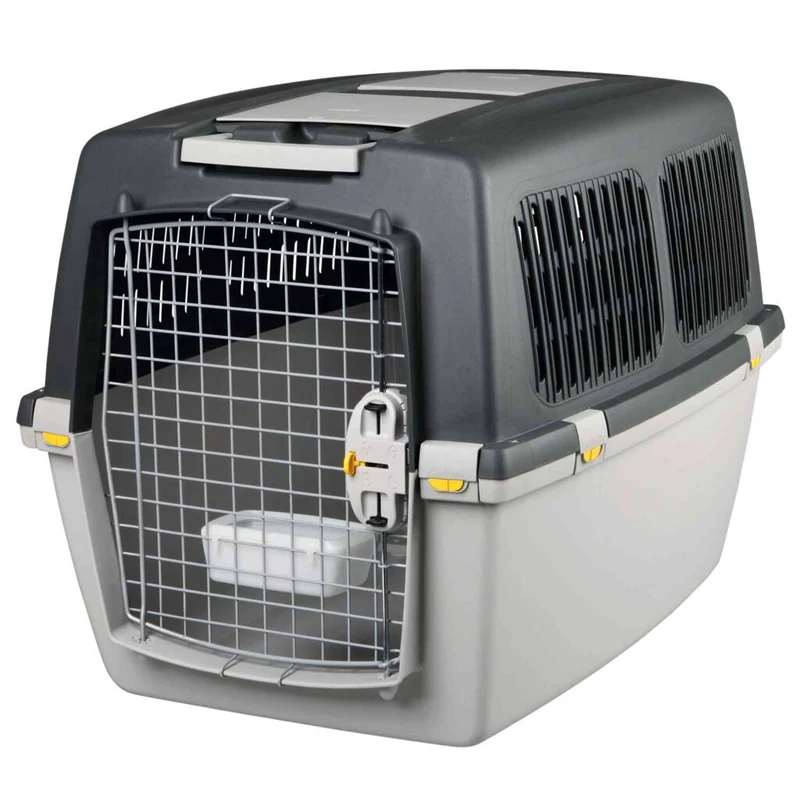 Trixie Gulliver Dog Transport Box IATA Carrier Grey