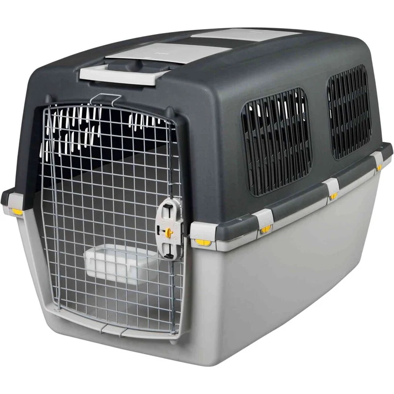 Trixie Gulliver Dog Transport Box IATA Carrier Grey