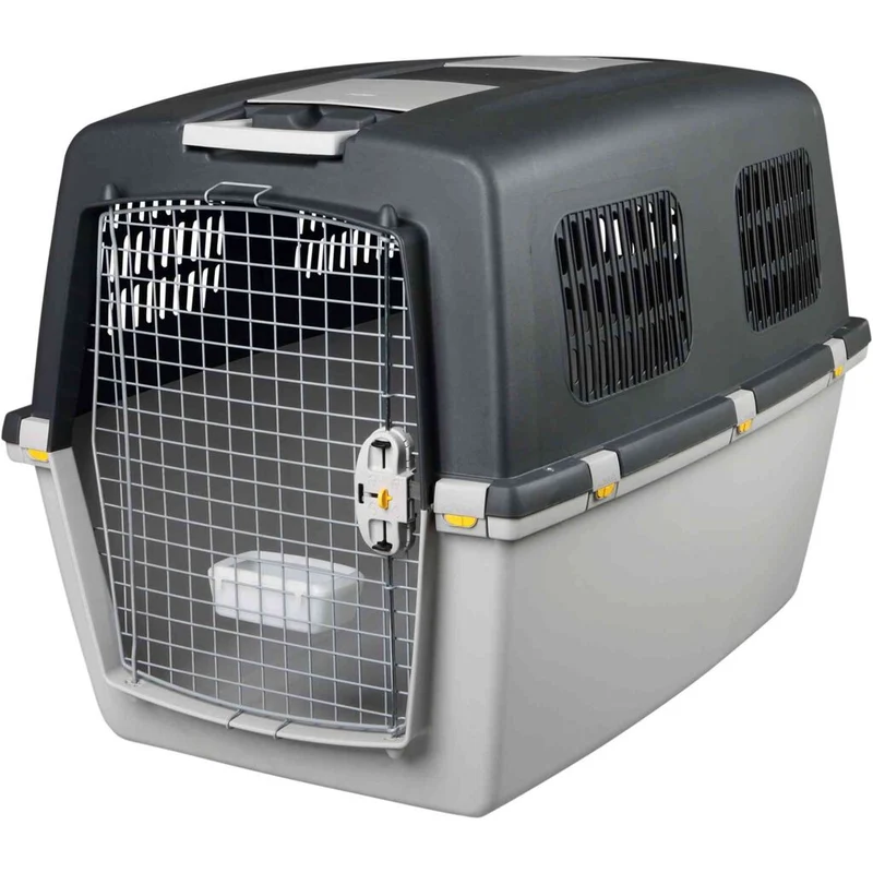 Trixie Gulliver Dog Transport Box IATA Carrier Grey