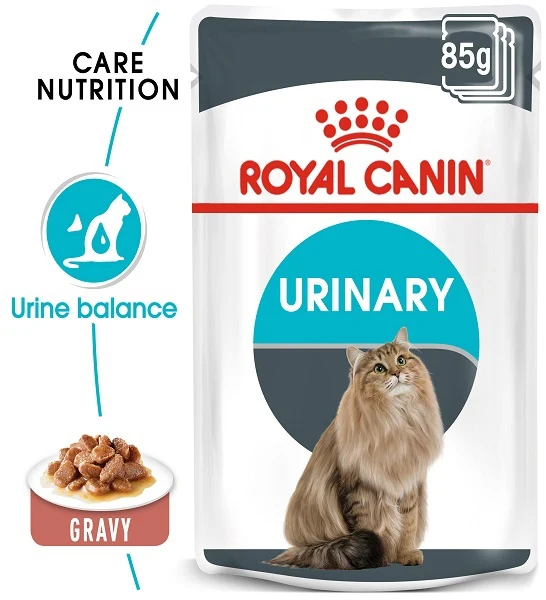 Royal Canin Urinary Care in Gravy Adult Wet Cat Food 85g - Pack of 12