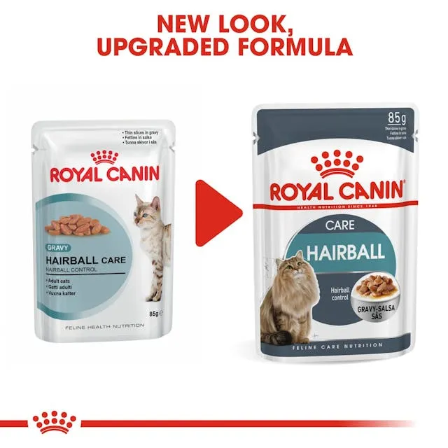 Royal Canin Hairball Care In Gravy Adult Wet Cat Food 85g - Pack of 12