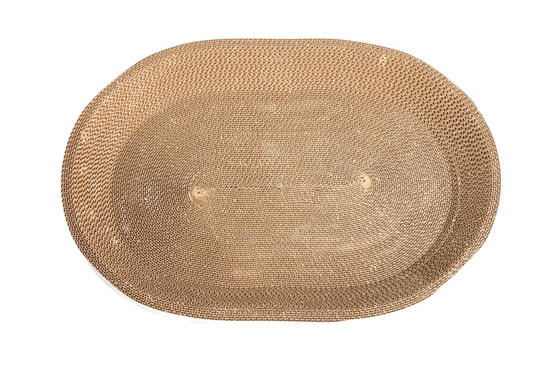 Thunder Paws Racing-M Cat Scratcher 54x37x9cm - Brown