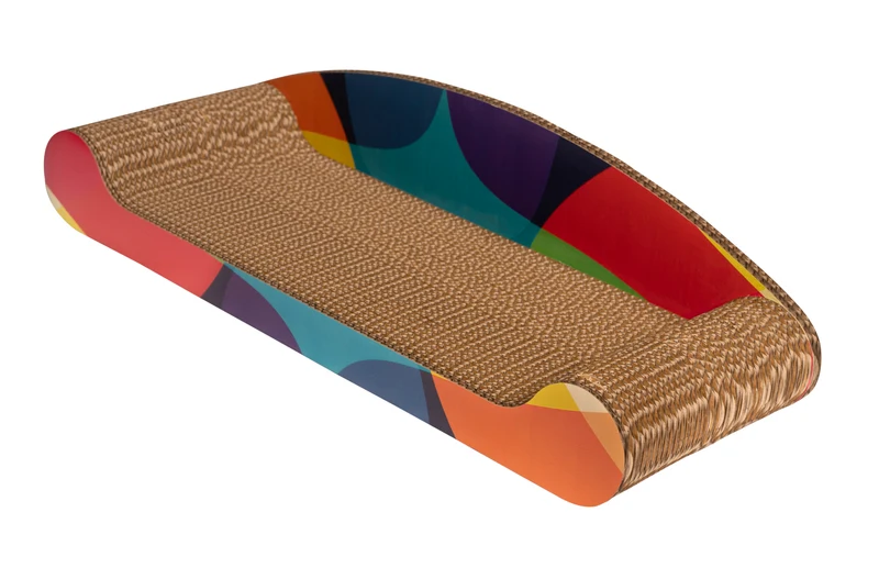 Thunder Paws Sofa Modern Cat Scratcher 59x21.5x14cm