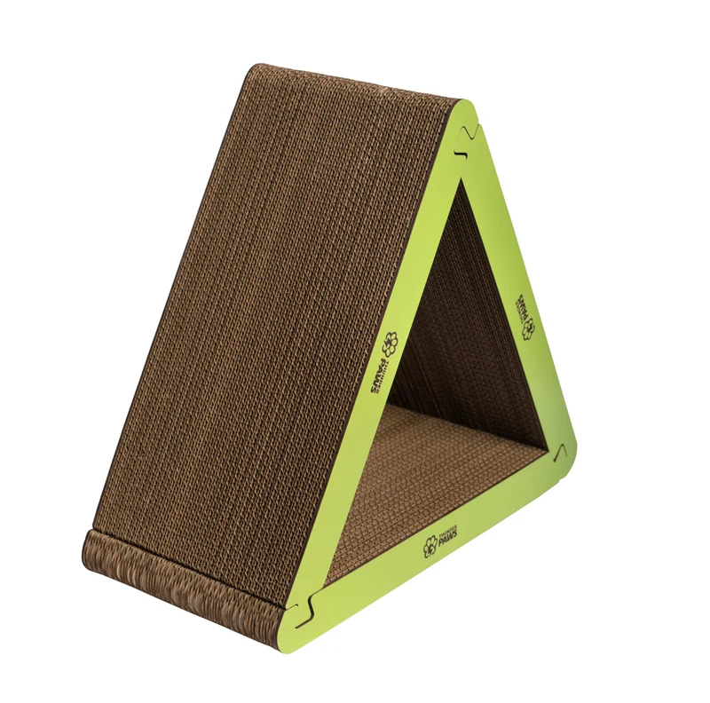 Thunder Paws Delta Cat Scratcher 44x40x21cm - Green