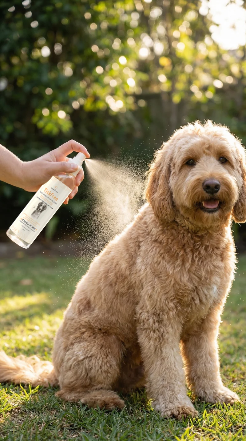 The Naturally Kind Co TickFree Coat Shield Multi Insect Repellent Spray For Dogs 250ml