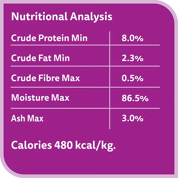 Whiskas Kitten Tasty Mix Tuna Salmon & Pumpkin in Jelly Wet Cat Food 4X70G