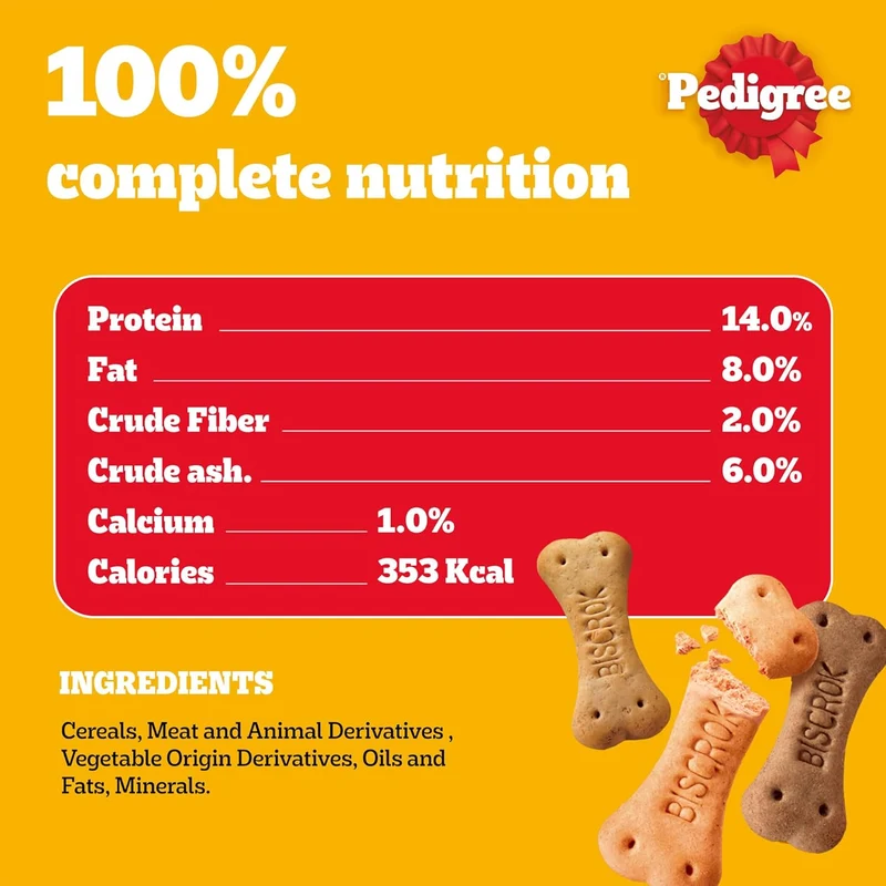 Pedigree Biscrok Multi-Mix Biscuit Dog Treats 200G