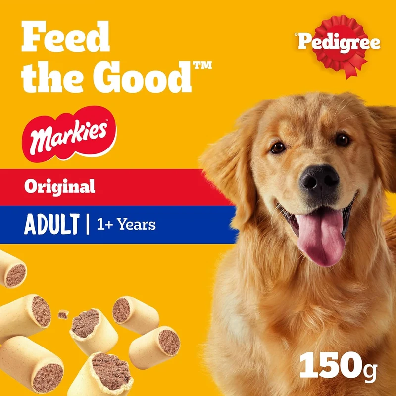 Pedigree Markies Original Cookies Dog Treats 150G