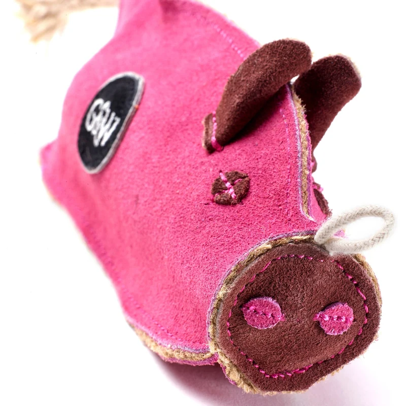Green&Wilds Peggy the Pig Eco Dog Chew Toy
