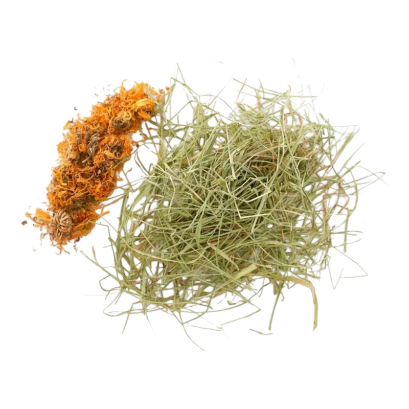 Herre Heno de Festuca con Caléndula