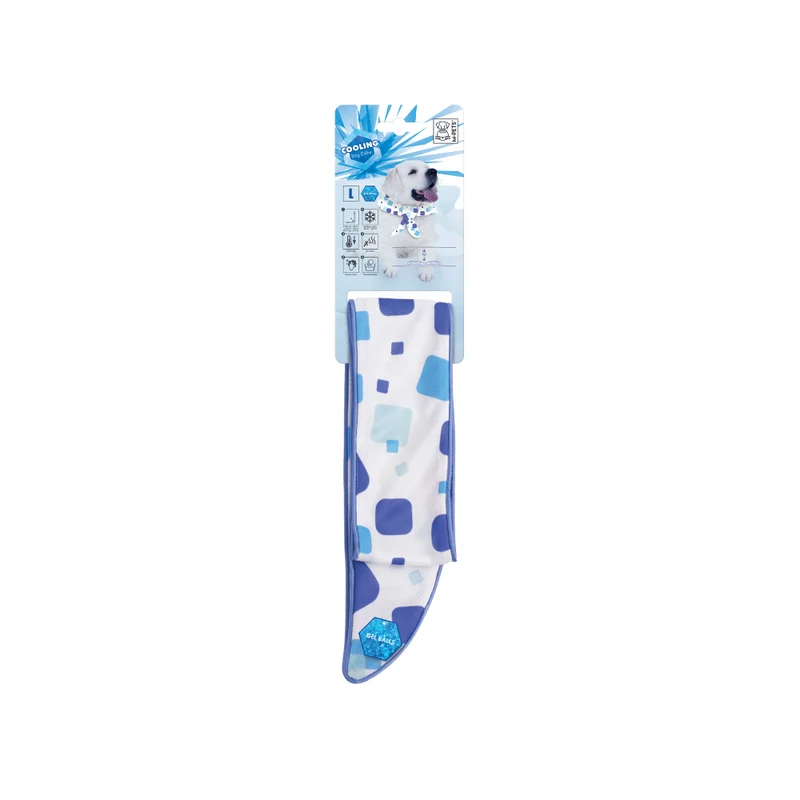 Cooling Dog Collar Scarf White