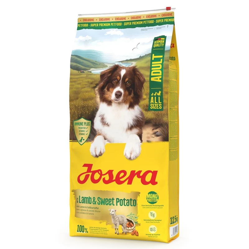 Josera Cordero y Batata Pienso Sin Cereales para Perros
