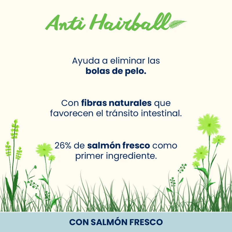 Almo Nature Anti Hairball Salmón Fresco Pienso para Gatos