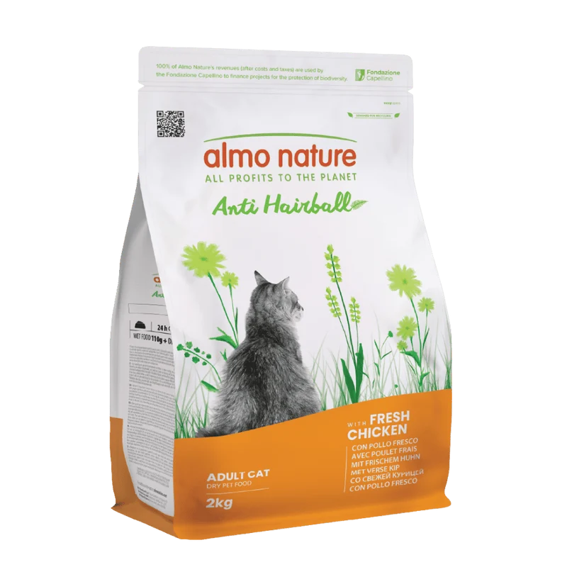 Almo Nature Anti Hairball Pollo Fresco Pienso para Gatos