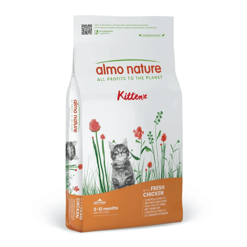 Almo Nature Kitten Pollo Pienso para Gatos