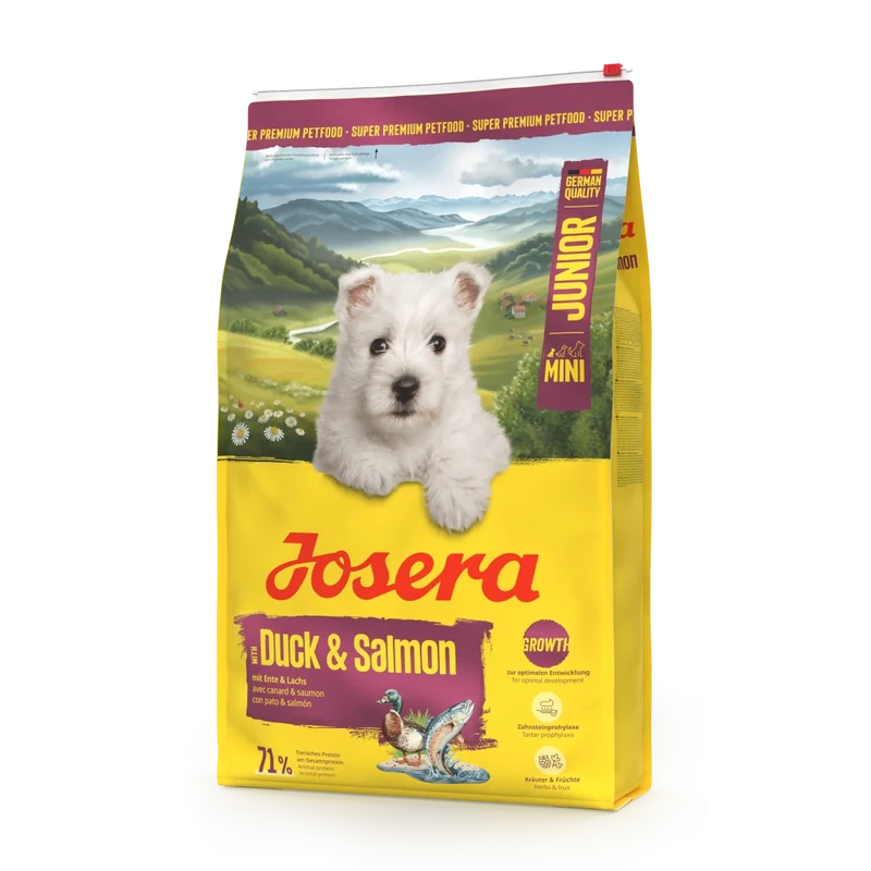 Josera Mini Junior Pato y Salmón Pienso para Cachorros