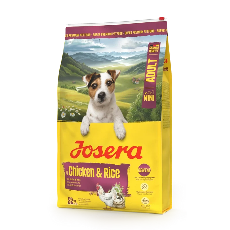 Josera Mini Pollo y Arroz Pienso Sin Gluten para Perros