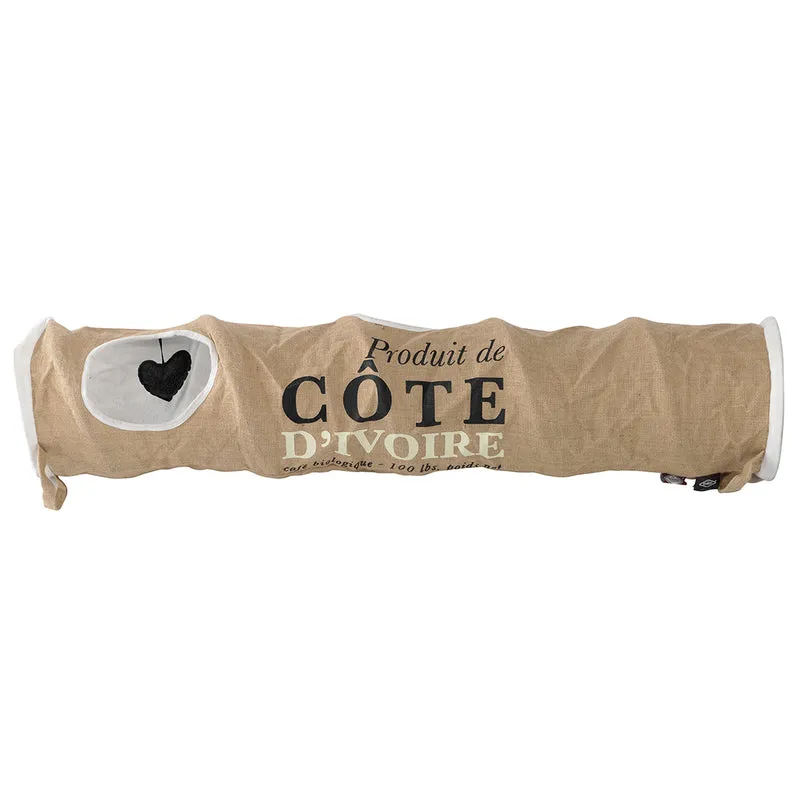 D&D Cote D'Ivoire Cat Tunnel Toy for Cats 120x25x25cm