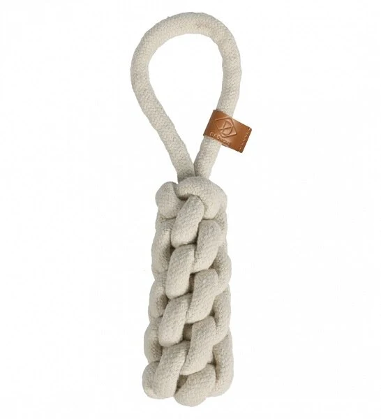 D&D Home Kurt Braded Cone Plush Toy for Dogs