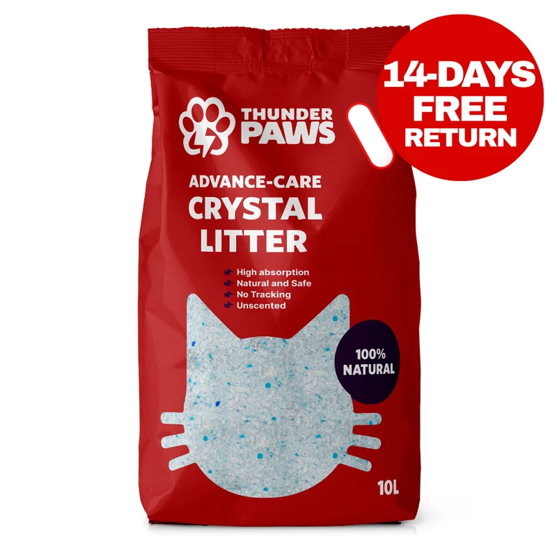 Thunder Paws Advance Care Non-Clumping Crystal Cat Litter