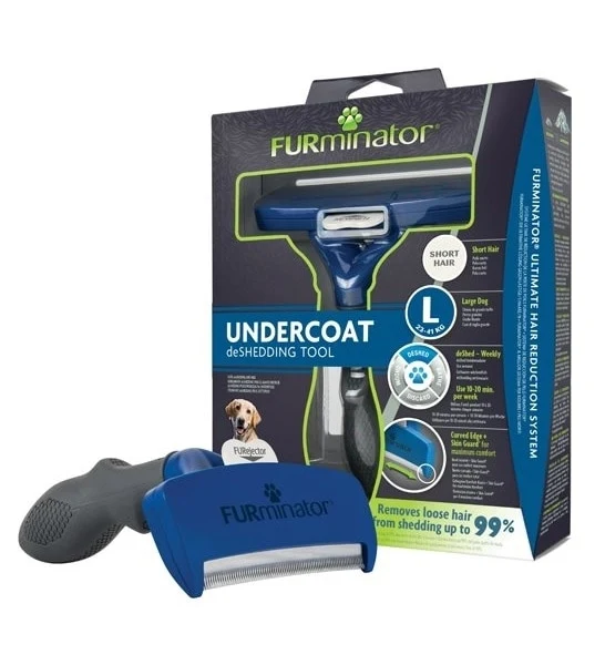 FURminator Undercoat DeShedding Tool for Short Hair Dogs
