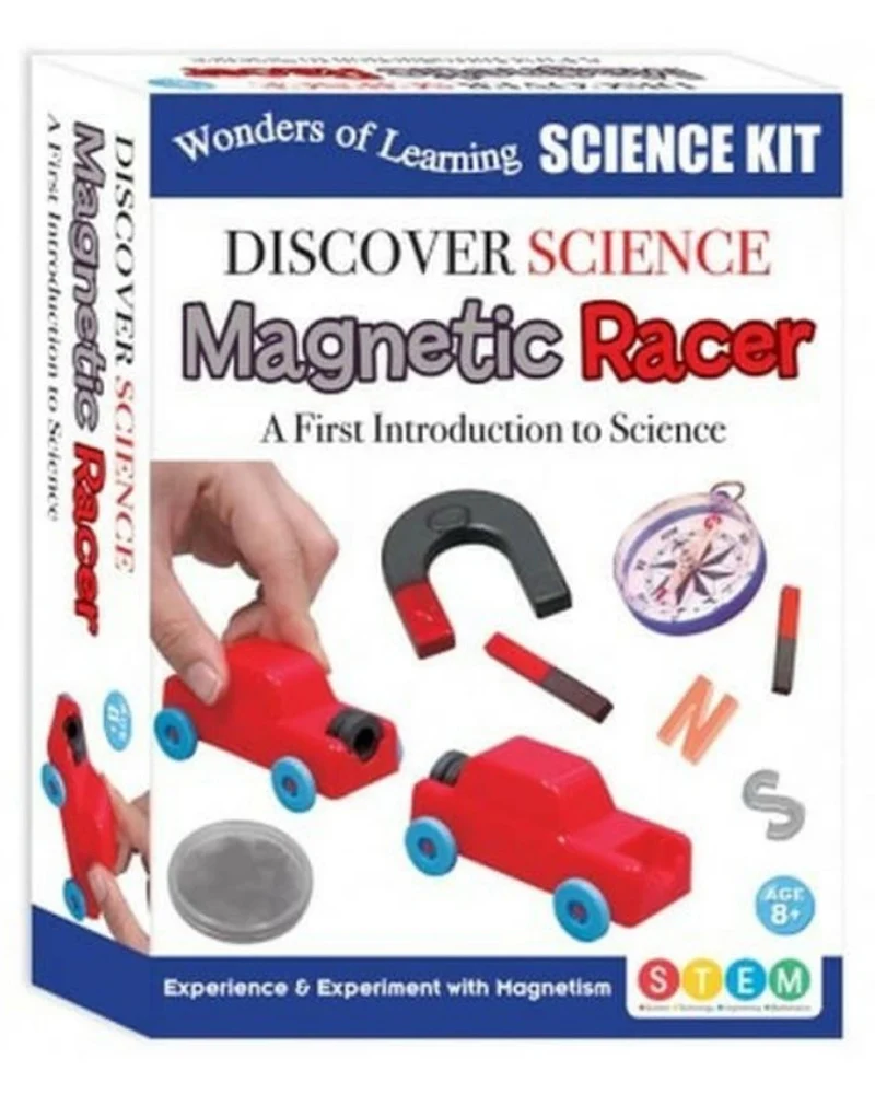 Coffret Wonders Of Learning Discover Science Magnetic Racer - 8A+