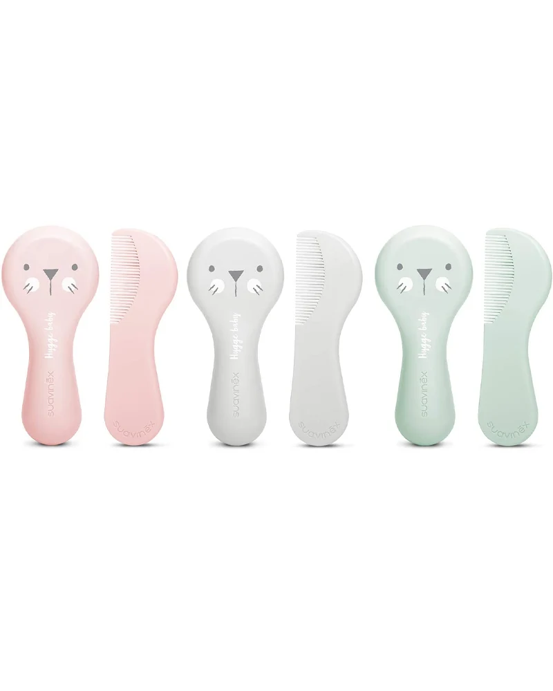 Suavinex Brosse et Peigne - Gris