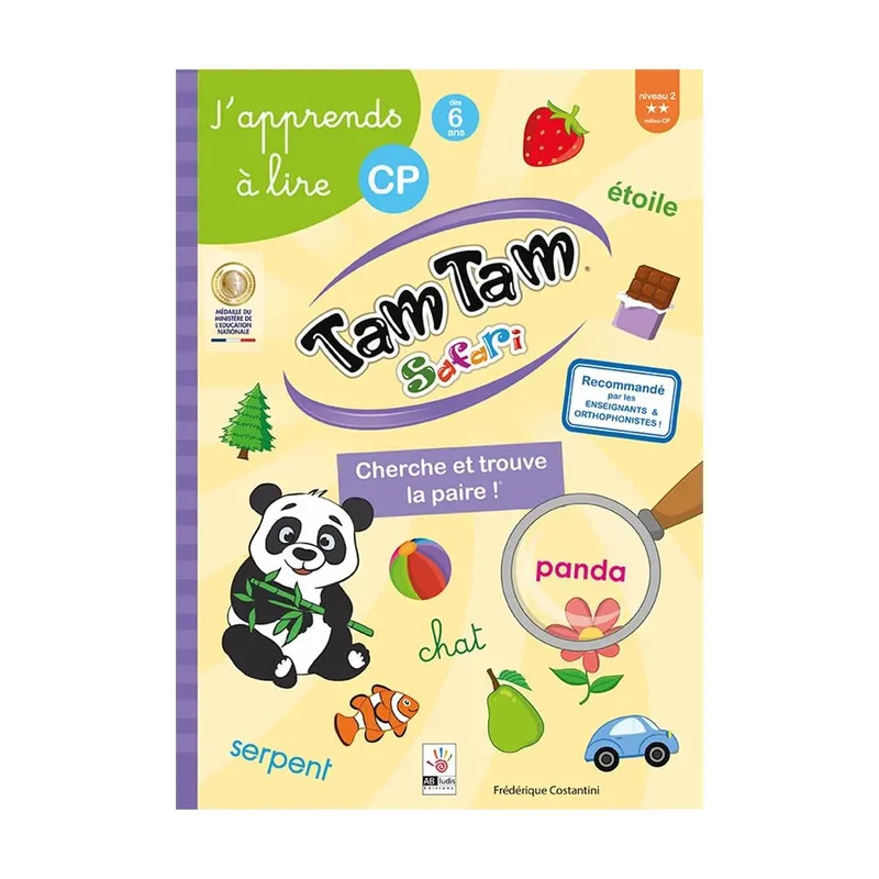 Tam Tam Safari J'apprends à lire - CP Niveau 2