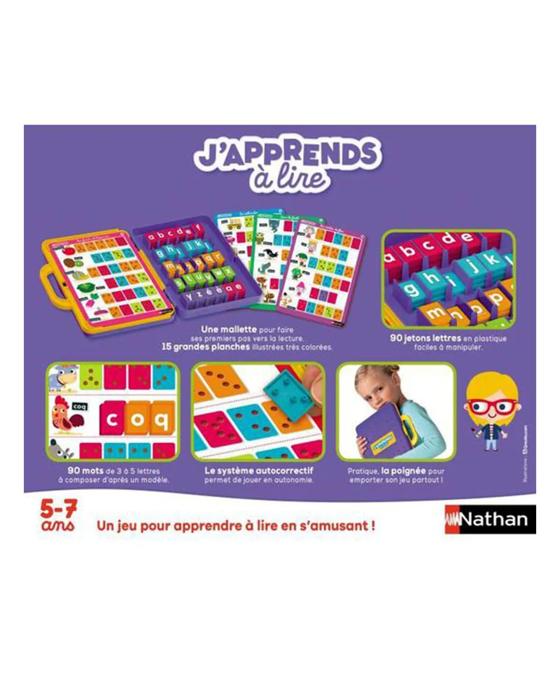 J'apprends à lire Nathan - 5A+