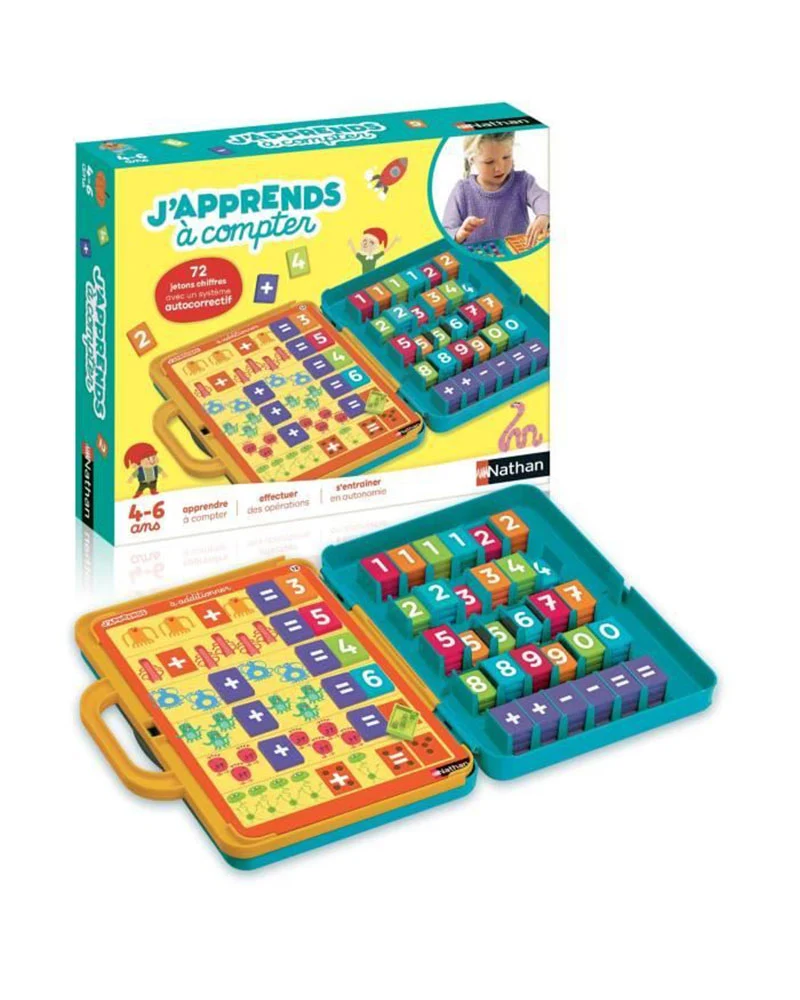 J'apprends à compter Nathan - 4ans+