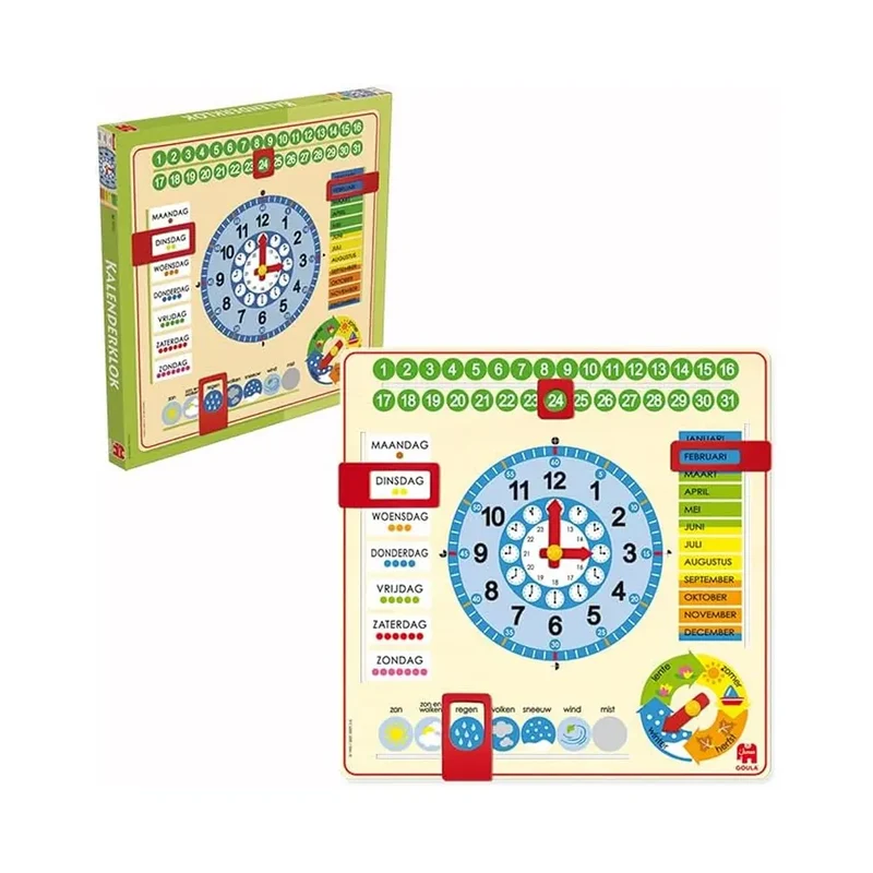 Goula Horloge Calendrier Jumbo - 3A+