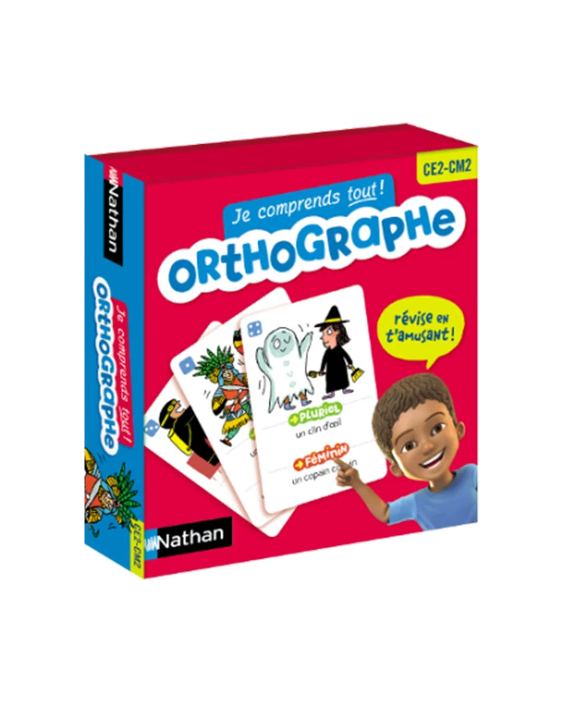 Orthographe Nathan - CE2-CM2