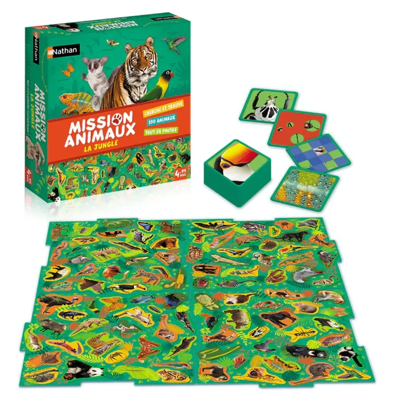 Nathan Mission Animaux Jungle – 4+A