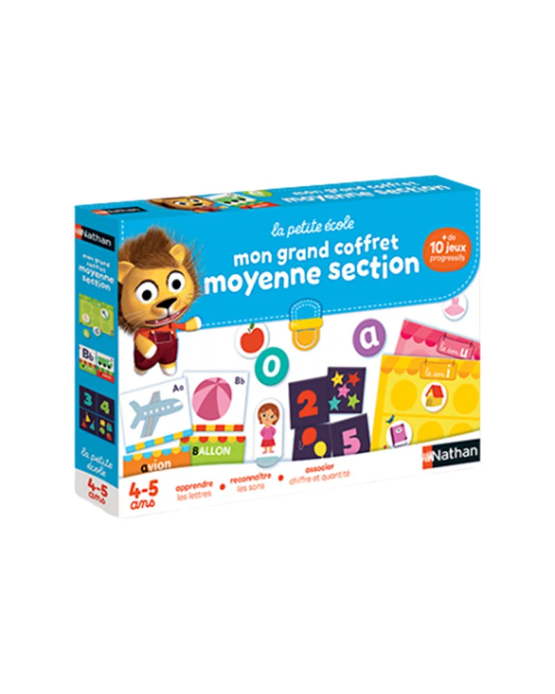 Coffret Moyenne Section Nathan - 4-5ans