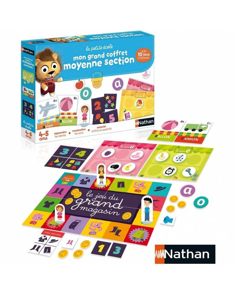 Coffret Moyenne Section Nathan - 4-5ans