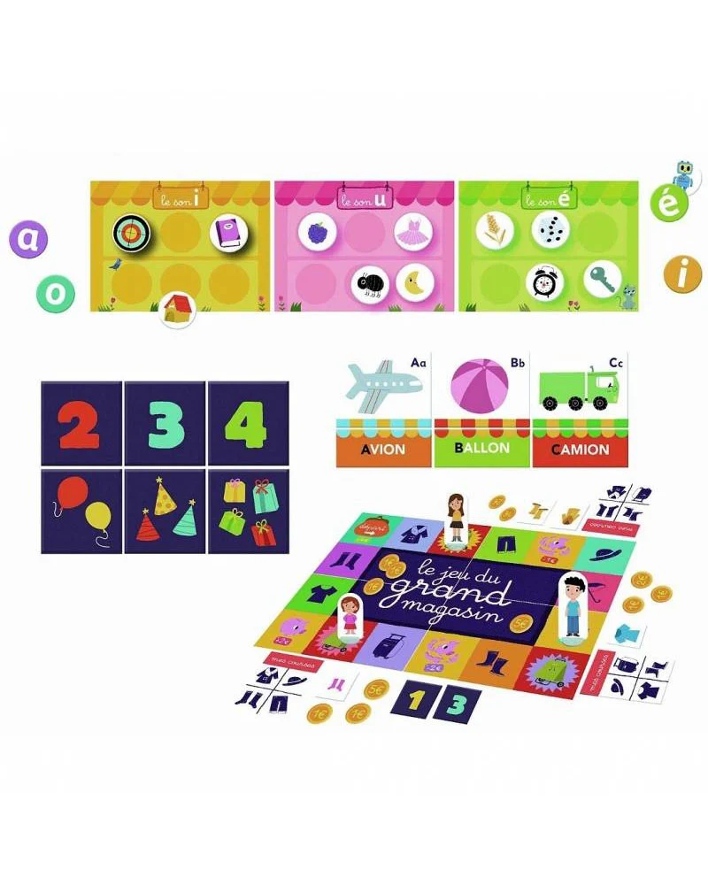 Coffret Moyenne Section Nathan - 4-5ans
