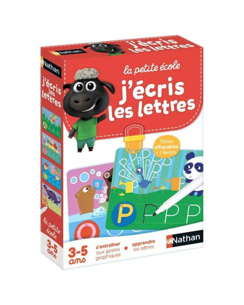 Nathan J'écris les Lettres - 3A+