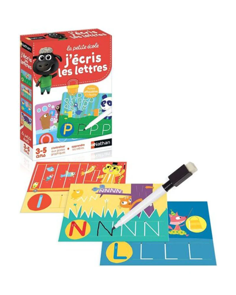 Nathan J'écris les Lettres - 3A+