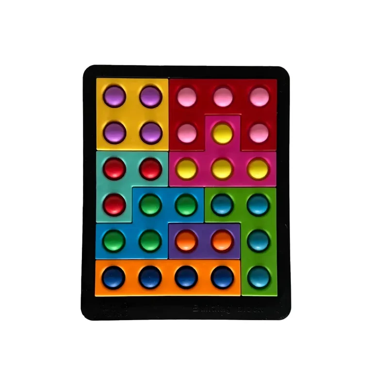 Puzzle Tetris Pop it de 8 Pièces - 3A+