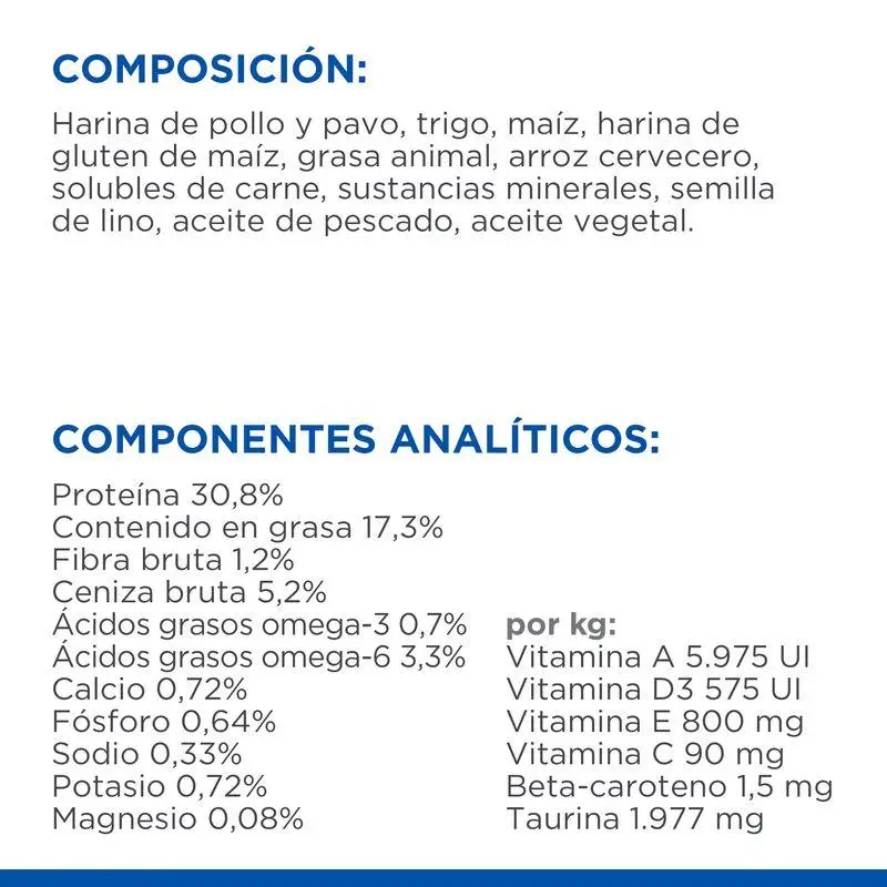 Hill'S Science Plan Mature Adult +7 Pollo 1,5K Alimento para Gatos