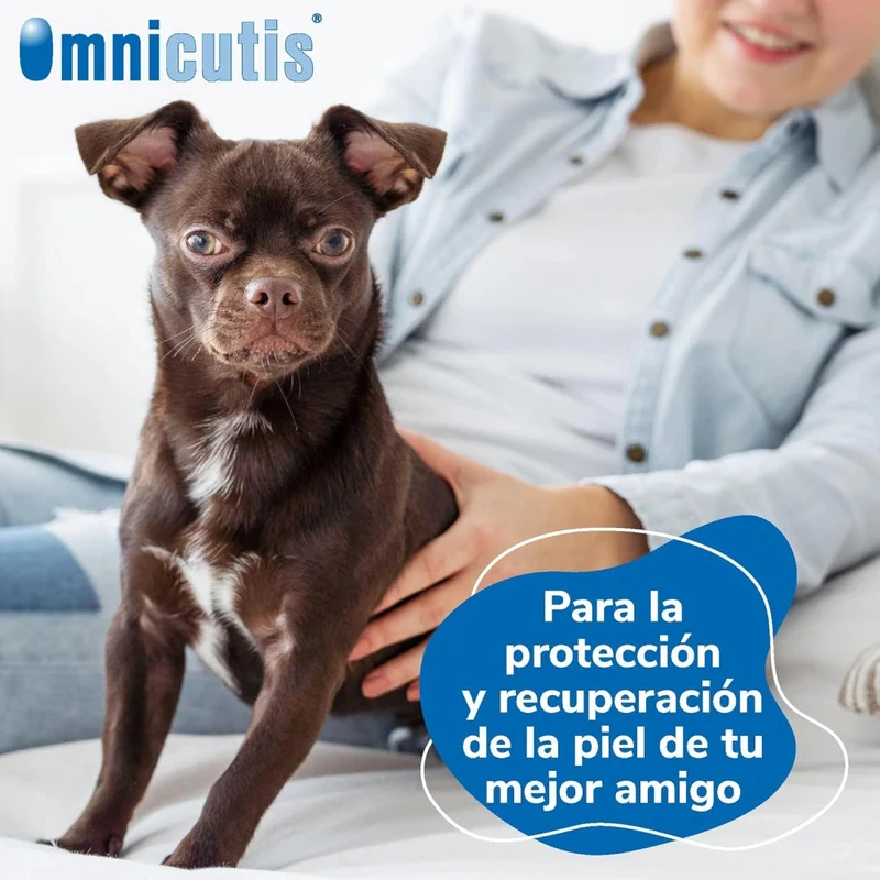 Omnicutis Líquido 200 ml Suplemento con Vitaminas, Zinc, Omega 3 y MSM para Perros y Gatos