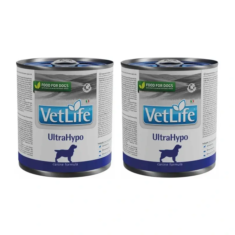 Farmina Vet Dog Ultrahypo Caja 6X300Gr, Pack De 2
