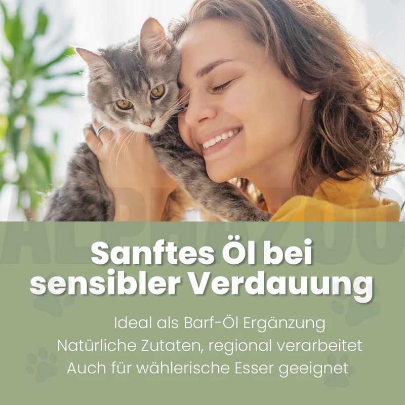 Pupsbremse Futteröl para gatos